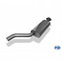 Silent stainless steel front for BMW SERIE 3 316i/318Ti COMPACT TYPE E36