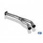 Doppelbox stainless steel tube for rear silencers for BMW SERIE 3 320/323 TYPE E36