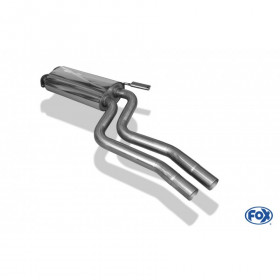 Silent stainless steel front for BMW 530i TYPE E34