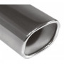 Silent rear duplex stainless steel 1x93x79mm type 71 for BMW X5 TYPE E70