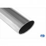 Silent rear duplex stainless steel 1x100mm type 14 for CHEVROLET CAMARO