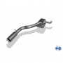 Silent stainless steel rear 1x90mm type 24 for FORD FOCUS MK2 (HAYON)