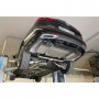 Silent rear duplex stainless steel on original output for OPEL INSIGNIA B SPORTS TOURER