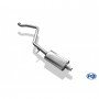 Silent stainless steel front for PEUGEOT 306