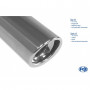 1x90mm type 17 stainless car exhaust kit for RENAULT LAGUNA III