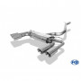 Catback complet - silencieux duplex inox 2x100mm type 25 pour SEAT ATECA CUPRA 4x4 TYPE 5FP