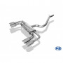 Catback complet - silencieux duplex inox 2x100mm type 25 pour SEAT ATECA CUPRA 4x4 TYPE 5FP