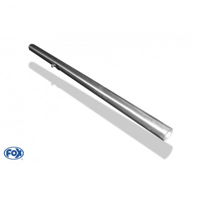 Stainless 1x135x80mm type 53 rear silencer removal tube for TRABANT K-BELWAGEN