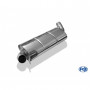 Silencieux intermédiaire inox pour AUDI 80 CABRIOLET TYPE B4