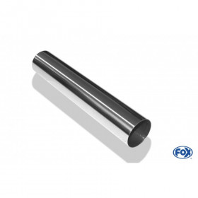 Embout d'échappement inox type 10 / Ø114mm / long 300mm