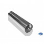 Embout d'échappement inox type 11 / Ø80mm / long 300mm