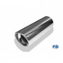 Embout d'échappement inox type 17 / Ø100mm / long 300mm / biseauté 15°