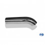 Silent stainless steel rear 1x135x80mm type 53 for OPEL VECTRA A (COFFRE)