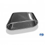 Silent stainless steel rear 1x135x80mm type 53 for OPEL VECTRA A (COFFRE)