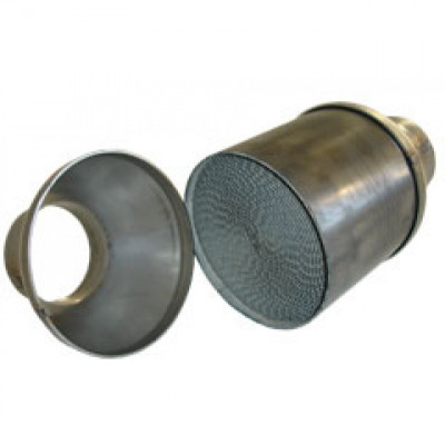 Catalyseur sport 200 cellules (non poli) / connexion Ø62mm / longueur 260mm