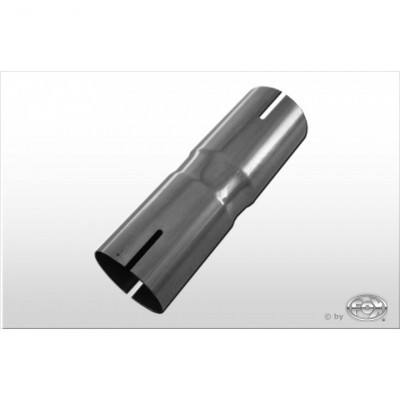 Silent stainless steel rear 1x135x80mm type 53 for OPEL VECTRA A (COFFRE)