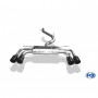 Catback complet - silencieux duplex inox 2x100mm type 25 (sorties noires) pour SEAT ATECA CUPRA 4x4 TYPE 5FP