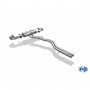 Silent stainless steel rear 2x115x85mm type 28 (sidepipe) for FORD RANGER MK6 DOUBLE CABINE / WILDTRAK