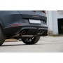 Complete catback with duplex rear silencer (with 2 electronic valves) stainless 2x100mm type 25 for CUPRA FORMENTOR 4x4