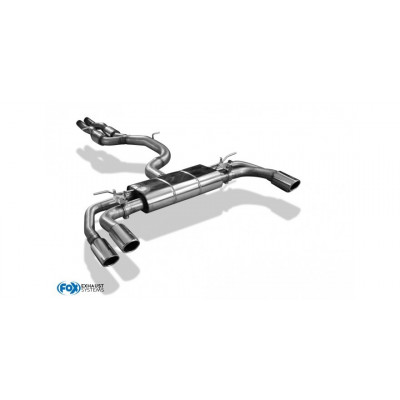 Catback complet avec silencieux arrière duplex avec valves inox 2x88x74mm type 32 pour SEAT CUPRA FORMENTOR VZ5 4x4