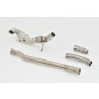 Downpipe Ø76mm inox avec catalyseur sport HJS 200 cpsi pour AUDI S3 SPORTBACK QUATTRO TYPE 8V