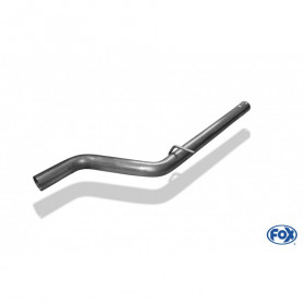 copy of Stainless front silencer removal tube (horizontal catalyst) for MERCEDES CLA TYPE C117/X117