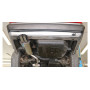 copy of Silent rear duplex stainless steel 1x160x80mm type 53 for VOLKSWAGEN T5/T6 4-MOTION