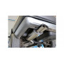 copy of Silent rear duplex stainless steel 1x160x80mm type 53 for VOLKSWAGEN T5/T6 4-MOTION