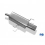 copy of Silent rear duplex stainless steel 1x160x80mm type 53 for VOLKSWAGEN T5/T6 4-MOTION