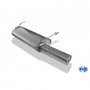 DESTOCKAGE - Silencieux arrière inox 1x90mm type 13 pour CITROËN XSARA N1