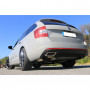 copy of Full catback with stainless steel duplex back silencer for original tips for SKODA OCTAVIA RS TDI 4x4 TYPE 5E