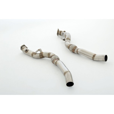 Downpipe 2x76mm avec suppression de catalyseur pour AUDI RS6 TYPE 4F