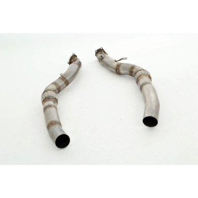 Downpipe 2x90mm avec suppression de catalyseurs pour AUDI RS6 TYPE 4F