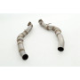 Downpipe 2x90mm avec suppression de catalyseurs pour AUDI RS6 TYPE 4F