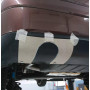 copy of Silent rear duplex stainless steel 1x160x80mm type 53 for VOLKSWAGEN T5/T6 4-MOTION