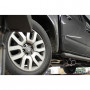 copy of Silent rear duplex stainless steel sidepipe 2x90mm type 16 for NISSAN NAVARA D40