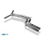 Silent rear duplex stainless steel 1x160x80mm type 53 for VOLKSWAGEN T5/T6 4-MOTION