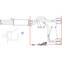 copy of Catback duplex stainless steel 2x100mm type 25 for HUMMER H2