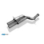 copy of Silent rear duplex stainless steel 1x160x80mm type 53 for VOLKSWAGEN T5/T6 4-MOTION