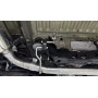 copy of Silent rear duplex stainless steel 1x160x80mm type 53 for VOLKSWAGEN T5/T6 4-MOTION