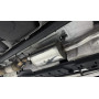 copy of Silent rear duplex stainless steel 1x160x80mm type 53 for VOLKSWAGEN T5/T6 4-MOTION