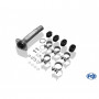 DESTOCKAGE - Silencieux arrière duplex inox 1x115x85mm type 38 pour MAZDA 3 (COFFRE) TYPE BM