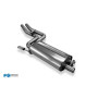 Silencieux avant sport inox pour BMW 520i TYPE E34