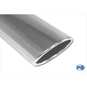 copy of Silent rear duplex stainless steel 1x115x85mm type 33 for JAGUAR X-TYPE