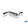 copy of Silent stainless steel rear 1x135x80mm type 52 for HONDA CIVIC IV