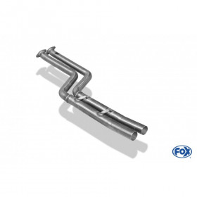 copy of Stainless front silencer removal tube for BMW Z4 TYPE E85 (non Facelift)