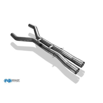 copy of Silent rear duplex stainless steel 2x80mm type 13 for BMW M5 TYPE E60