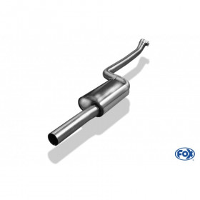 Silent stainless steel front for BMW SERIE 1 114i/116i F20/F21